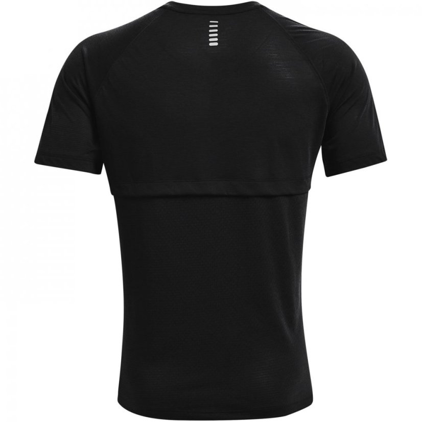 Under Armour Armour Streaker Tee Mens Black/Reflect