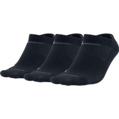 Nike 3Pack Dri-Fit Non Cushion No Show Socks Black