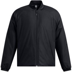 Under Armour Men's Unstoppable Midweight Moisture-Wicking Bomber Jacket Black