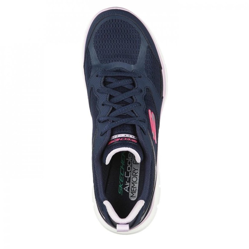 Skechers Flex Appeal 4 Active Flow Trainers Womens Navy/Pink