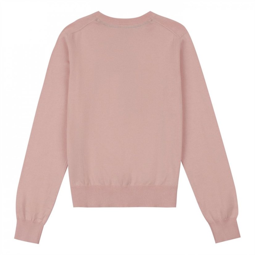 US Polo Assn Crew Neck Jumper Peachskin