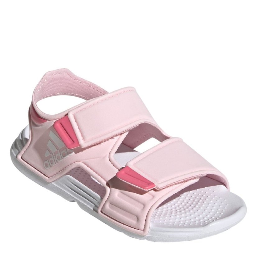 adidas Altaswim Sandals Kids Sliders Girls Pink/White