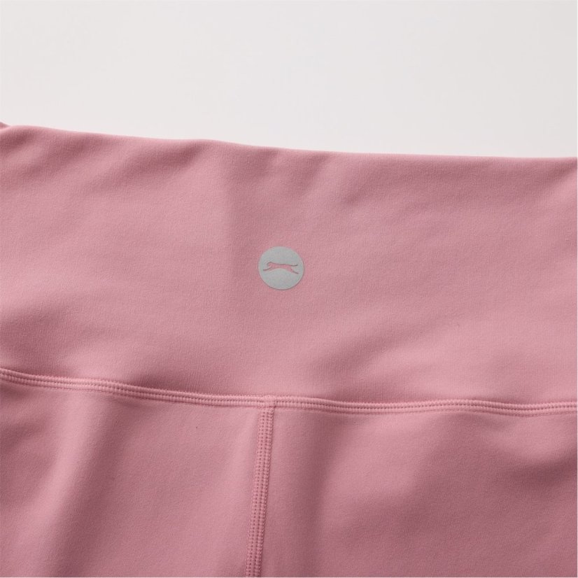 Slazenger Booty Shorts Womens Pink/Chocolate