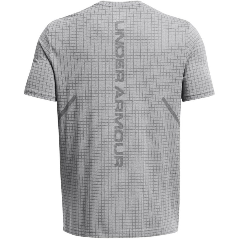 Under Armour Seamless Short Sleeve Mens Grey