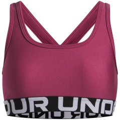 Under Armour Armour UA Crossback Sports Bra Girls' Fuchsia Dusk