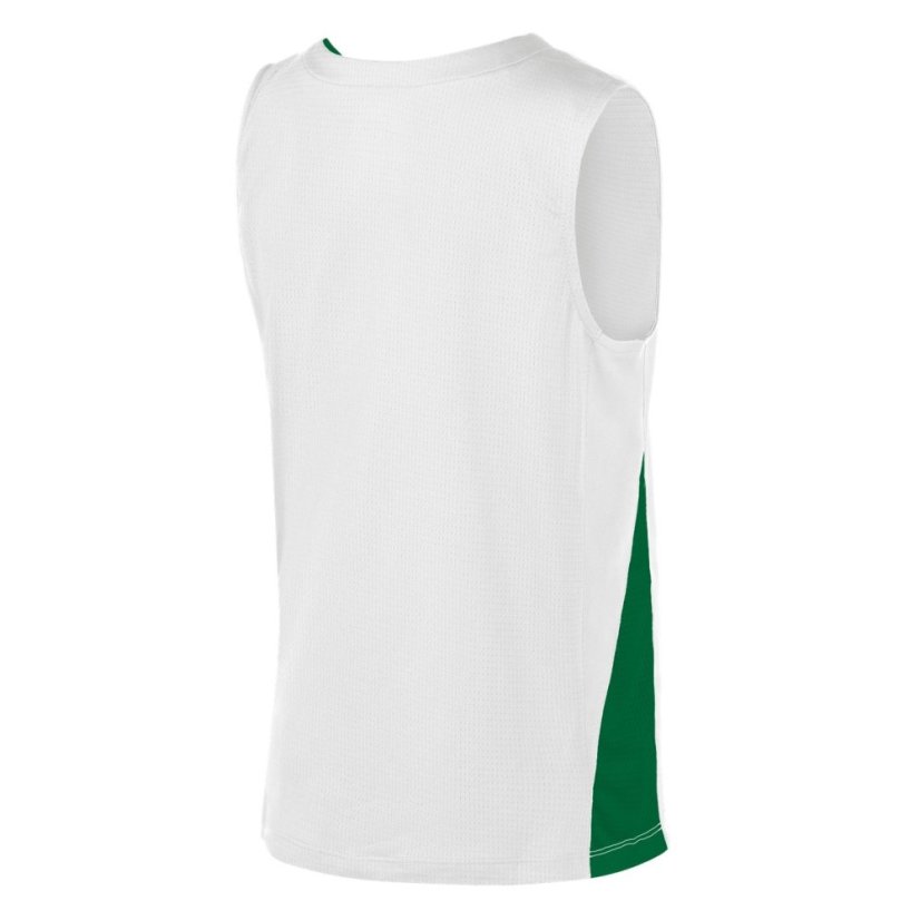 Nike Unisex Kids Performance Basketball Jersey Wht/Pine Green