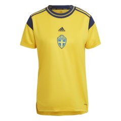 adidas Women's Sweden Home FIFA World Cup 2022 Football Shirt Yellow
