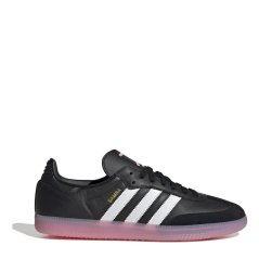 adidas Samba Club Shoes Mens Black/Wht/Pink