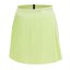 Slazenger Pleated Skort Womens Shadow Lime
