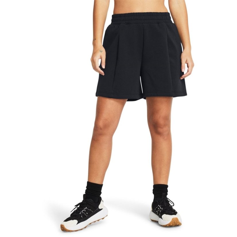 Under Armour Women's Fleece Performance Gym Shorts Black