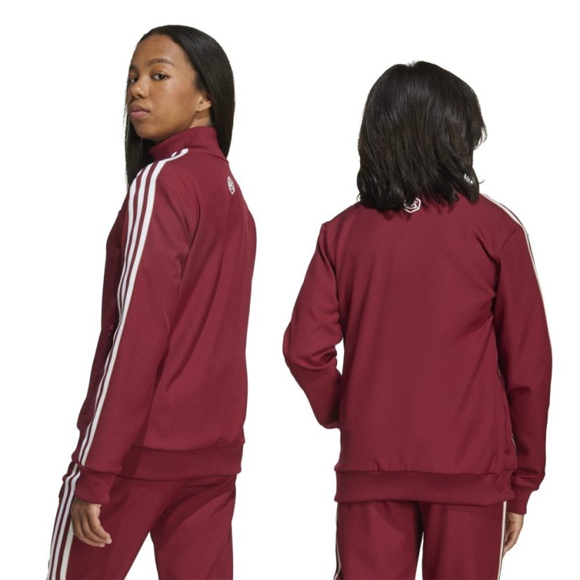 adidas Arsenal Icons Tracksuit Top Juniors Red