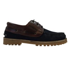 Firetrap Jose Shoes Mens Navy/Brown