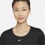 Nike Dri-FIT One Women's Standard Fit Short-Sleeve Top Black
