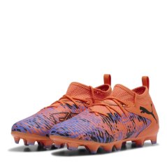 Puma FUTURE 8 MATCH Childrens Artificial Ground Football Boots Orange/Black