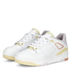 Puma Slipstream Wns Low-Top Trainers Womens Wht/Prpl/Yel