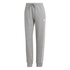 adidas Future Icons 3-Stripe Tracksuit Bottoms Womens Medium Grey