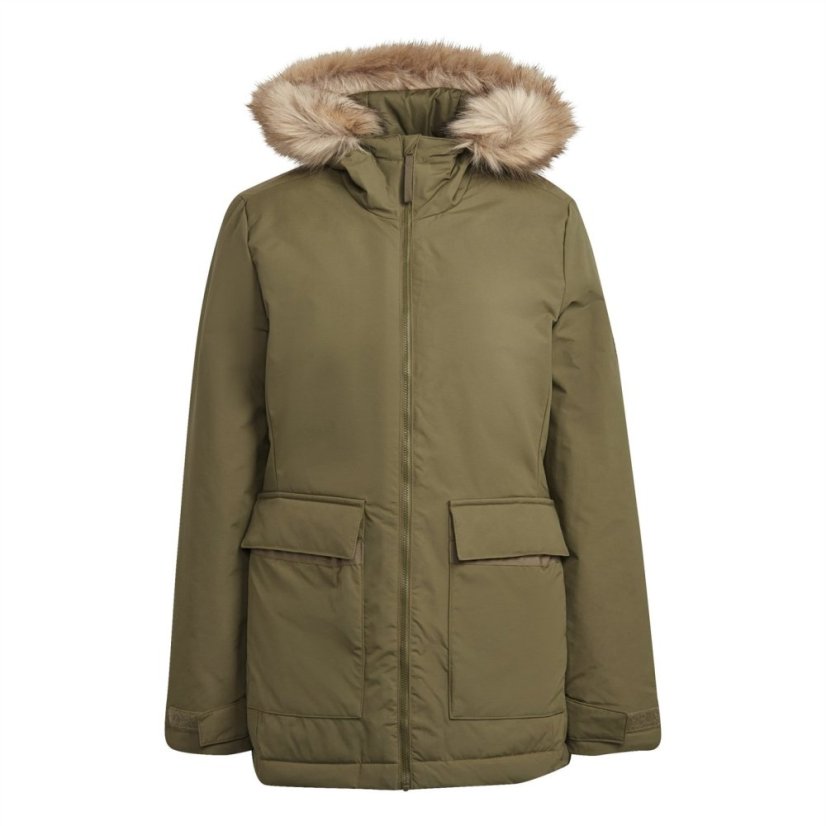 adidas Utilitas Hooded Parka Womens Focus Olive