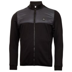 Calvin Klein Golf Men's Full Zip Water Resistant Performance Jacket Black