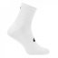 Asics Quarter Three Pack Socks Mens White