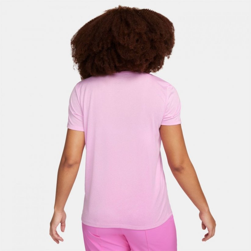 Nike Women's Dri-FIT T-Shirt Pink Rise