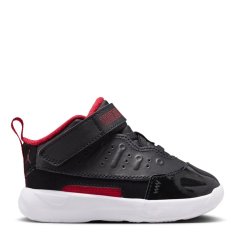 Air Jordan Kids' Basketball Trainers Black/Red