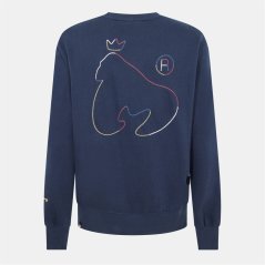 Money Men's Multi Black Hoodie Navy