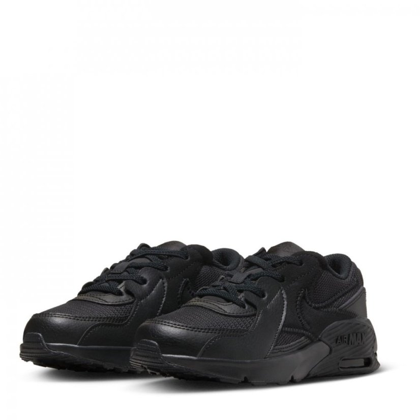 Nike Air Max Excee Little Kids' Shoes Triple Black
