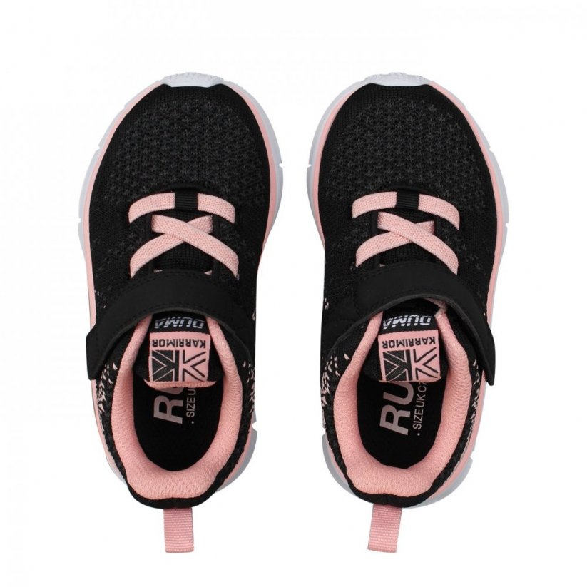 Karrimor Duma 6 Girl Infants Running Shoes Black/Pink