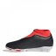 adidas Predator 24 League Laceless Childrens Firm Ground Football Boots Black/White/Red