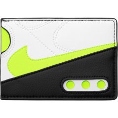 Nike Men's Icon Air Max 90 Card Holder White/Hot Lime