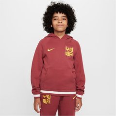 Nike Liverpool Pullover Hoodie Juniors Red