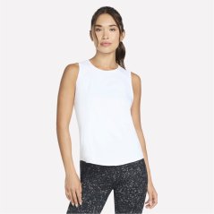 Skechers Skechers Stride Performance Tank Gym Vest Womens White