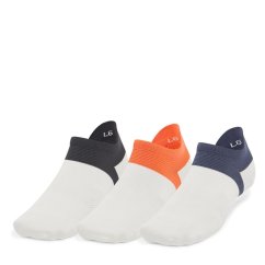 Under Armour Adults Run Lite Trainers Socks White