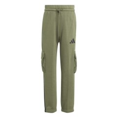 adidas Little Kids Utility Cargo Joggers Khaki