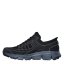 Skechers Overlay Slip-Ins Sneaker W Memory F Slip On Runners Mens Black/Charcoal