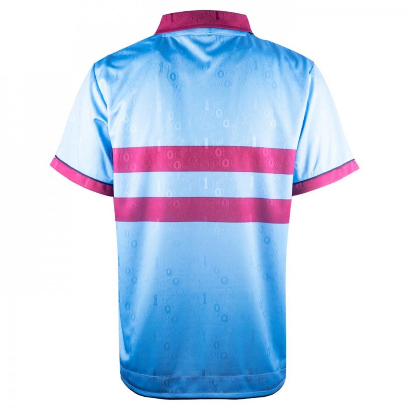 Score Draw West Ham United Away Centenary Shirt 1995 Adults Blue