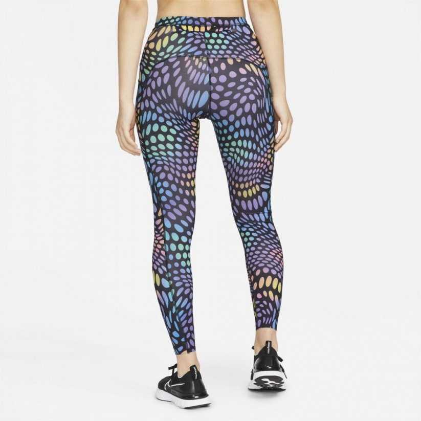 Nike Dri-Fit Run Tights Womens Rainbow Reflect