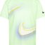 Nike Stacked Up Swoosh T-Shirt Green