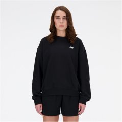 New Balance French Terry Crewneck Top Black