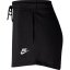 Nike Sportswear Essential French Terry Shorts Womens Black