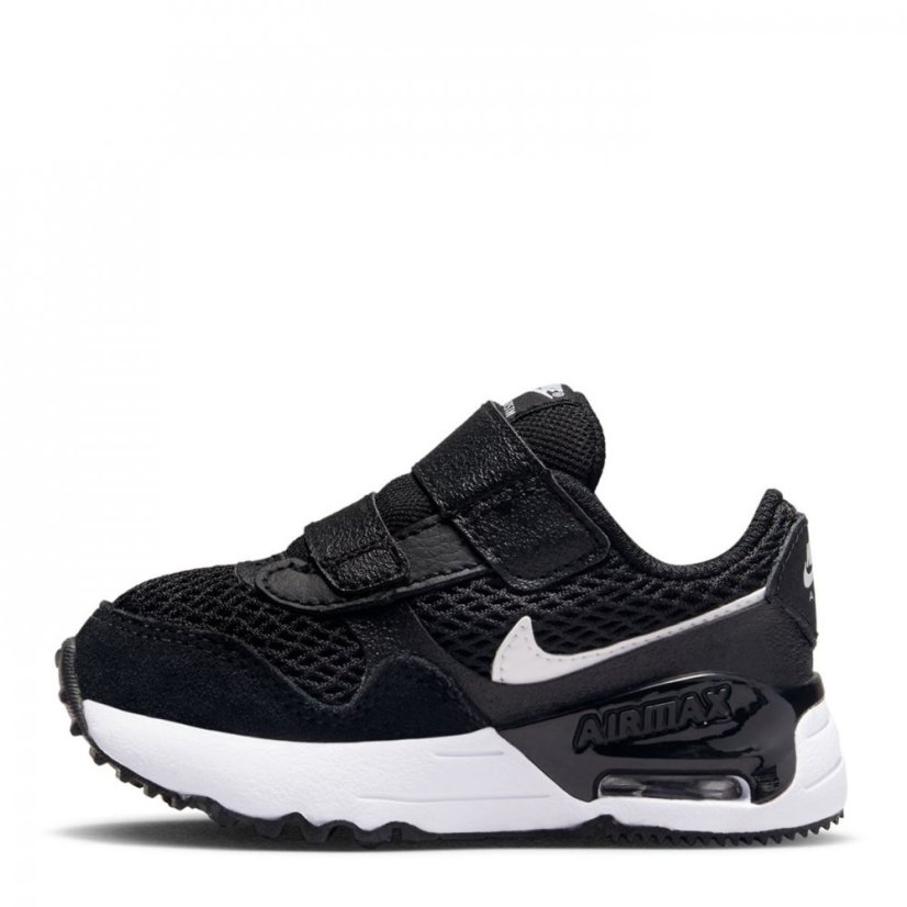 Nike Air Max System Baby Sneakers Black/White