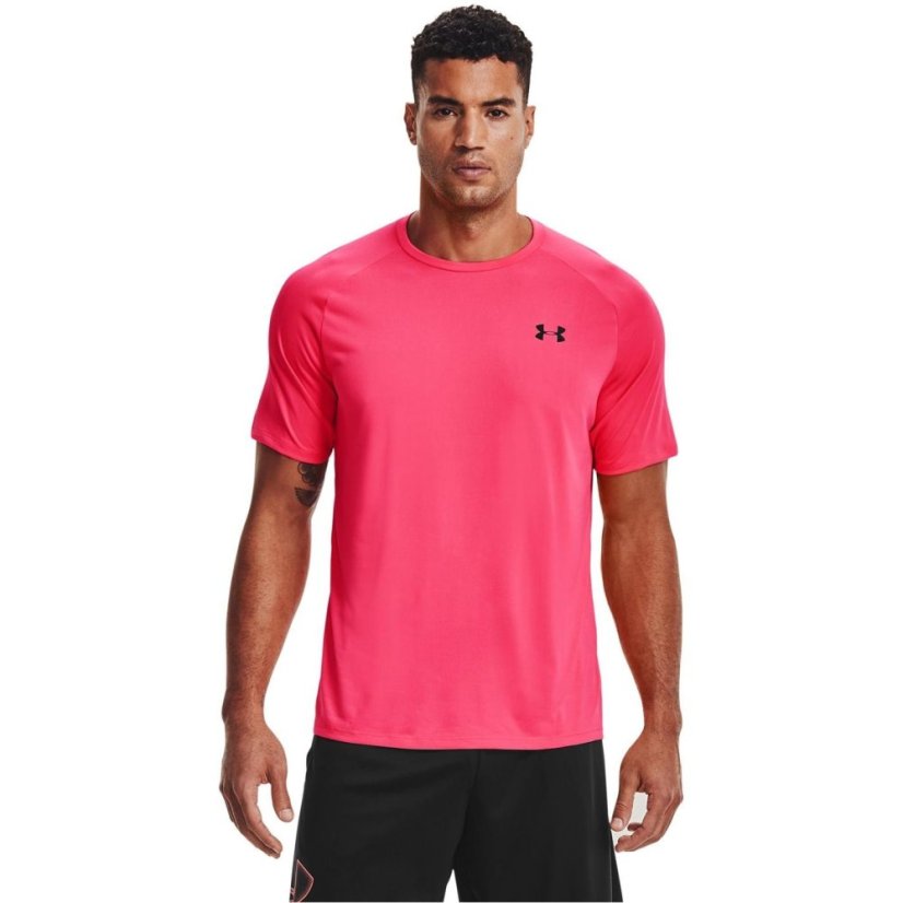 Under Armour Tech™ 2.0 Short Sleeve pánske tričko Pink