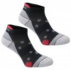 Karrimor 2 Pack Running Socks Ladies Mid Grey