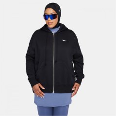 Nike Sportswear Phoenix Fleece Women's Oversized Full-Zip Hoodie Black