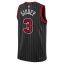 Nike Chicago Bulls Josh Giddey #3 Jersey Black