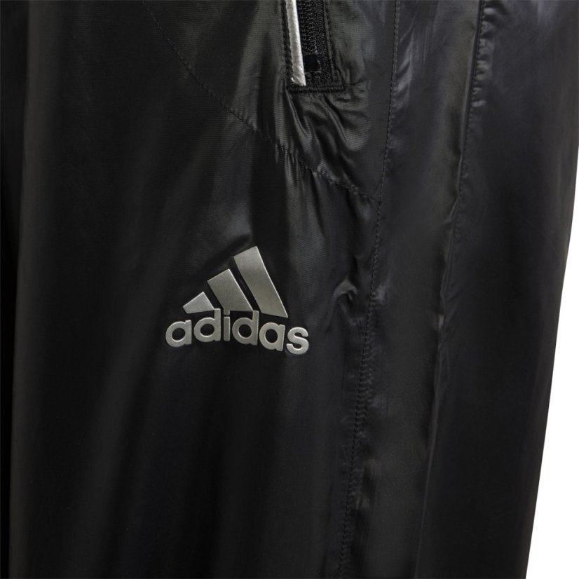 adidas Woven Dance Joggers Juniors Black/Silver