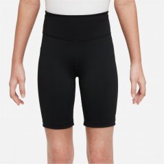 Nike Sportswear Big Kids' (Girls') Bike Shorts Black/White