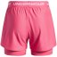 Under Armour Kids Tech™ Play Up Performance Gym Shorts Super Pink