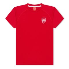 Source Lab SLab Arsenal Poly T-shirt Juniors Red