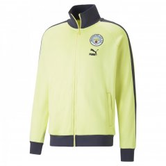 Puma Manchester City T7 Jacket Mens Yellow/Navy